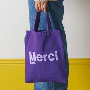 Merci Paris Small Tote Bag / NWT / From Paris / 100% authentic